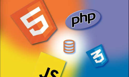 Image présentant les langages html/css/JS/php/sql